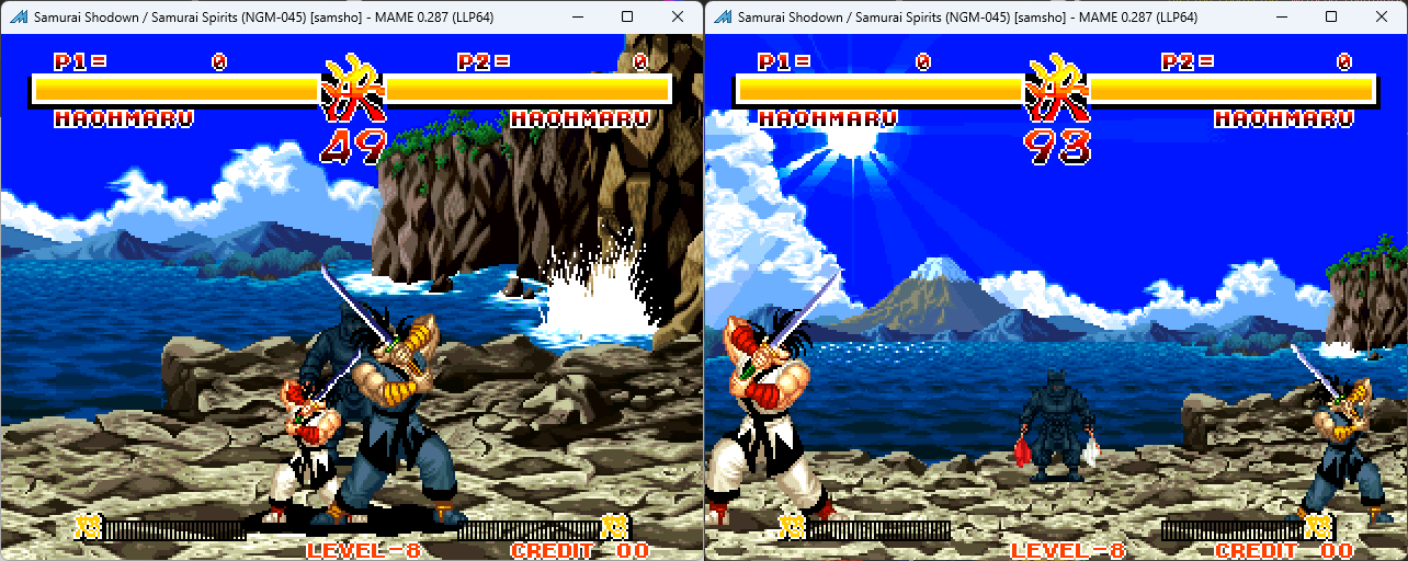 [samsho]+ Samurai Shodown/Samurai Spirits - Emulator Cheats