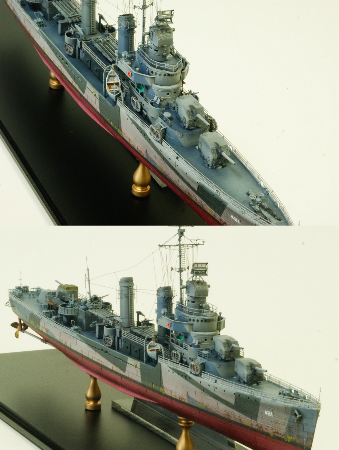 完成品ドラゴン 1/350 USS BENSON DD421 - プラモデル