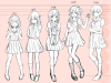 ヒロインズ立ち絵ラフ並べ.png